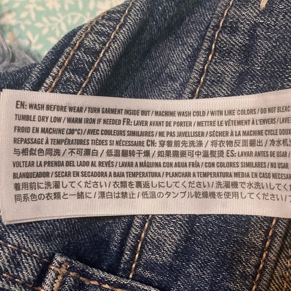 💙 Hollister Vintage High Rise Shorts, Size: XXS/00 - Picture 6 of 8